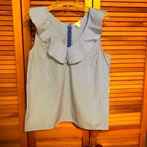 J.Crew short sleeve blouse